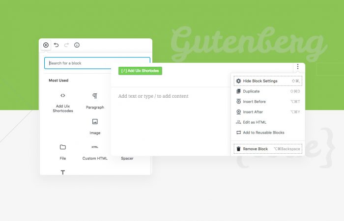 Some Special Layout Skills With Gutenberg WordPress Editor And Uix Shortcodes